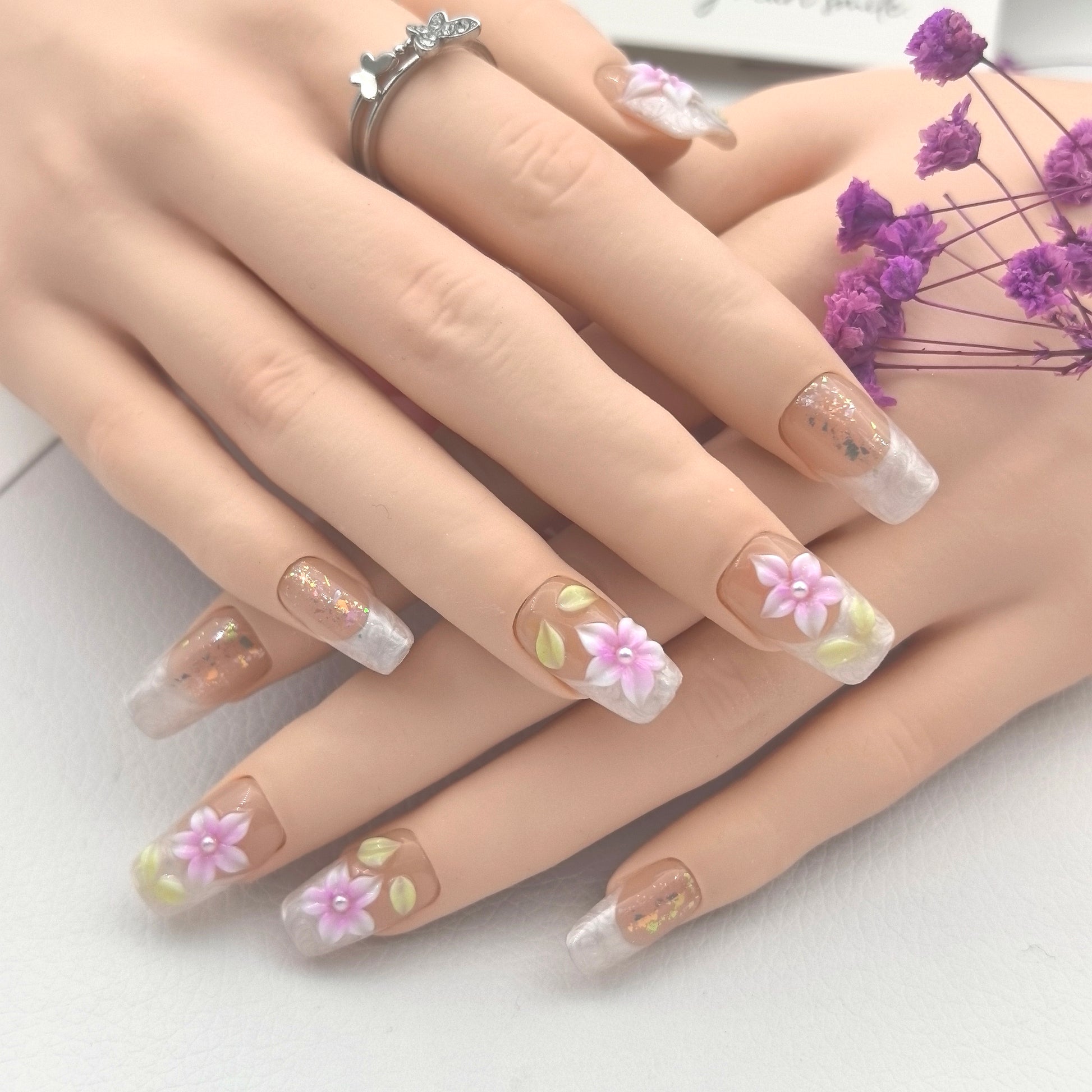 Premium Handcrafted 3D Sculpted Floral