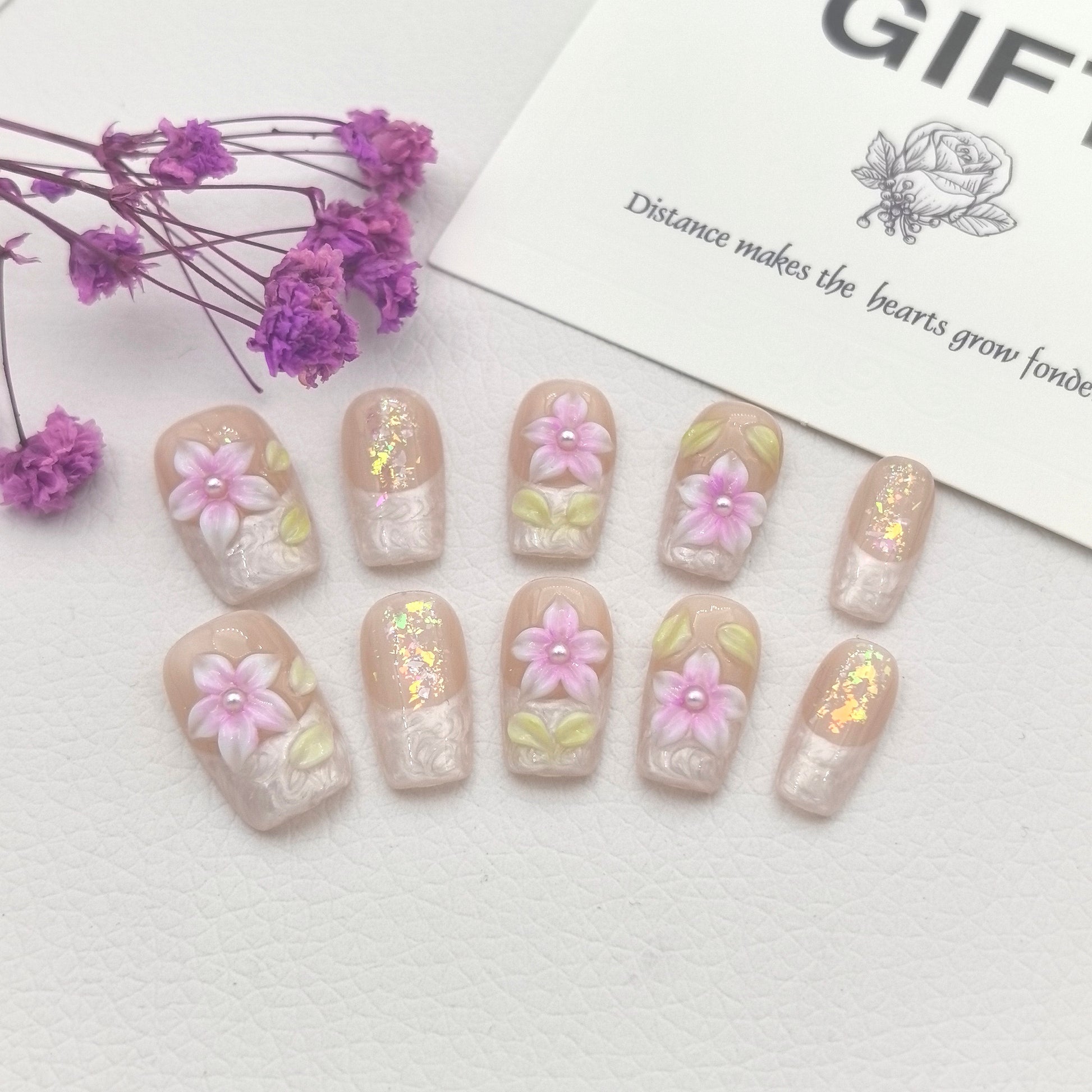 Premium Handcrafted 3D Sculpted Floral
